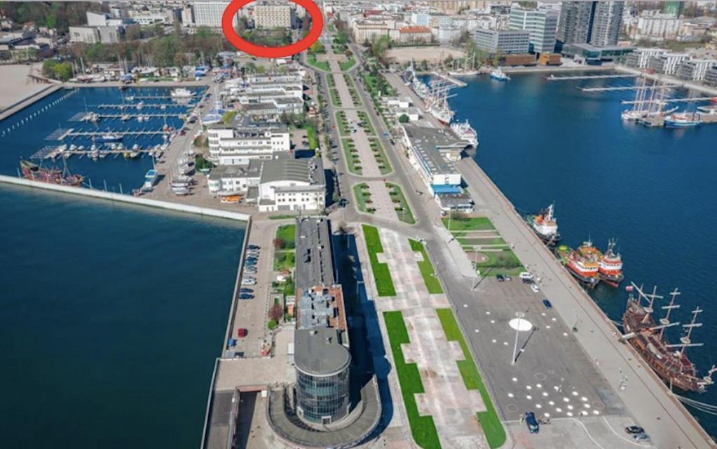 9Th Floor Skwer Kosciuszki Z Widokiem Na Morze Gdynia Exterior foto